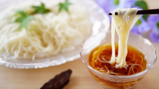 土曜は何する｜野菜ジュースのぶっかけそうめんの作り方レシピ！7月25日
