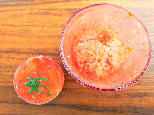 土曜は何する｜冷凍トマトのシャーベットの作り方レシピ！おろし器で簡単！7月25日